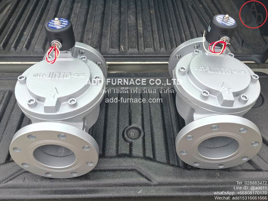 Solenoid Model UW-100F | 4 JIS Flange (6) 